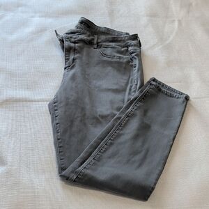 Maurices Charcoal Skinny Jeans